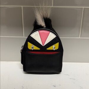 Fendi Monster backpack bag charm